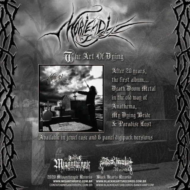 Moriendi - The Art Of Dying CD Digipak