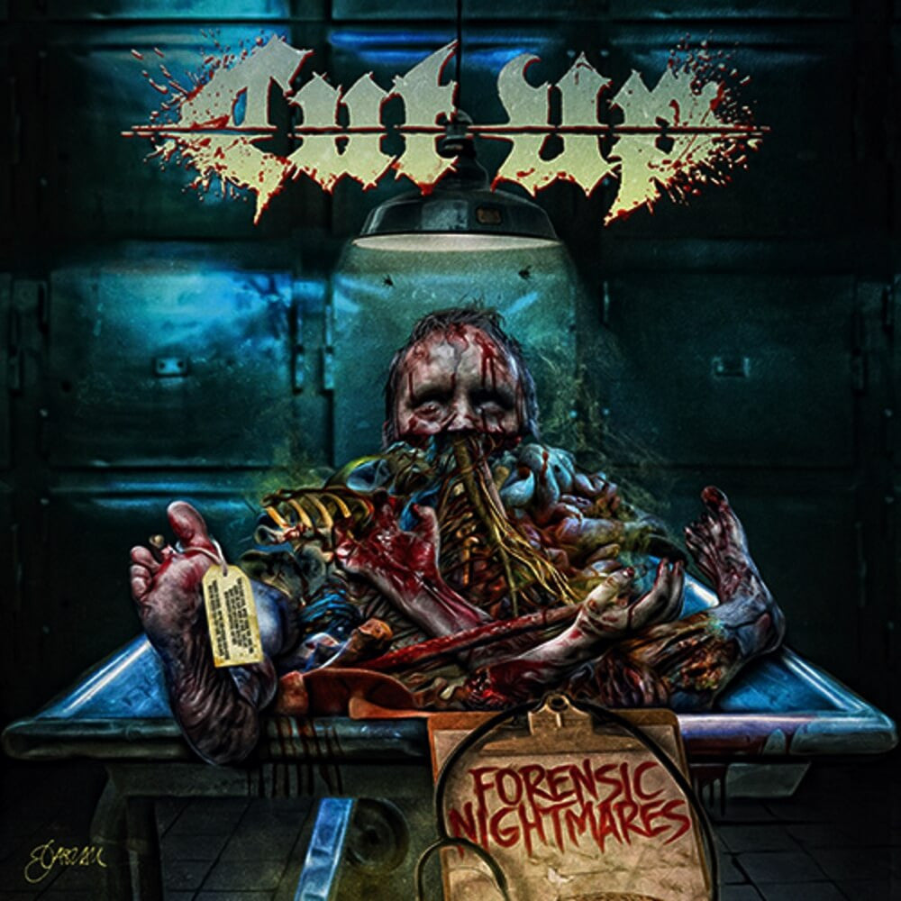 Cut Up - Forensic Nightmares CD Slipcase | Black Hearts Records