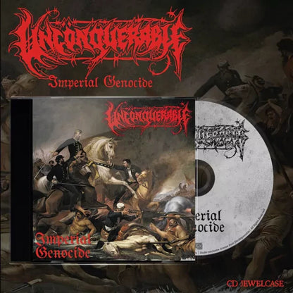 UNCONQUERABLE- Imperial Genocide CD | Black Hearts Records