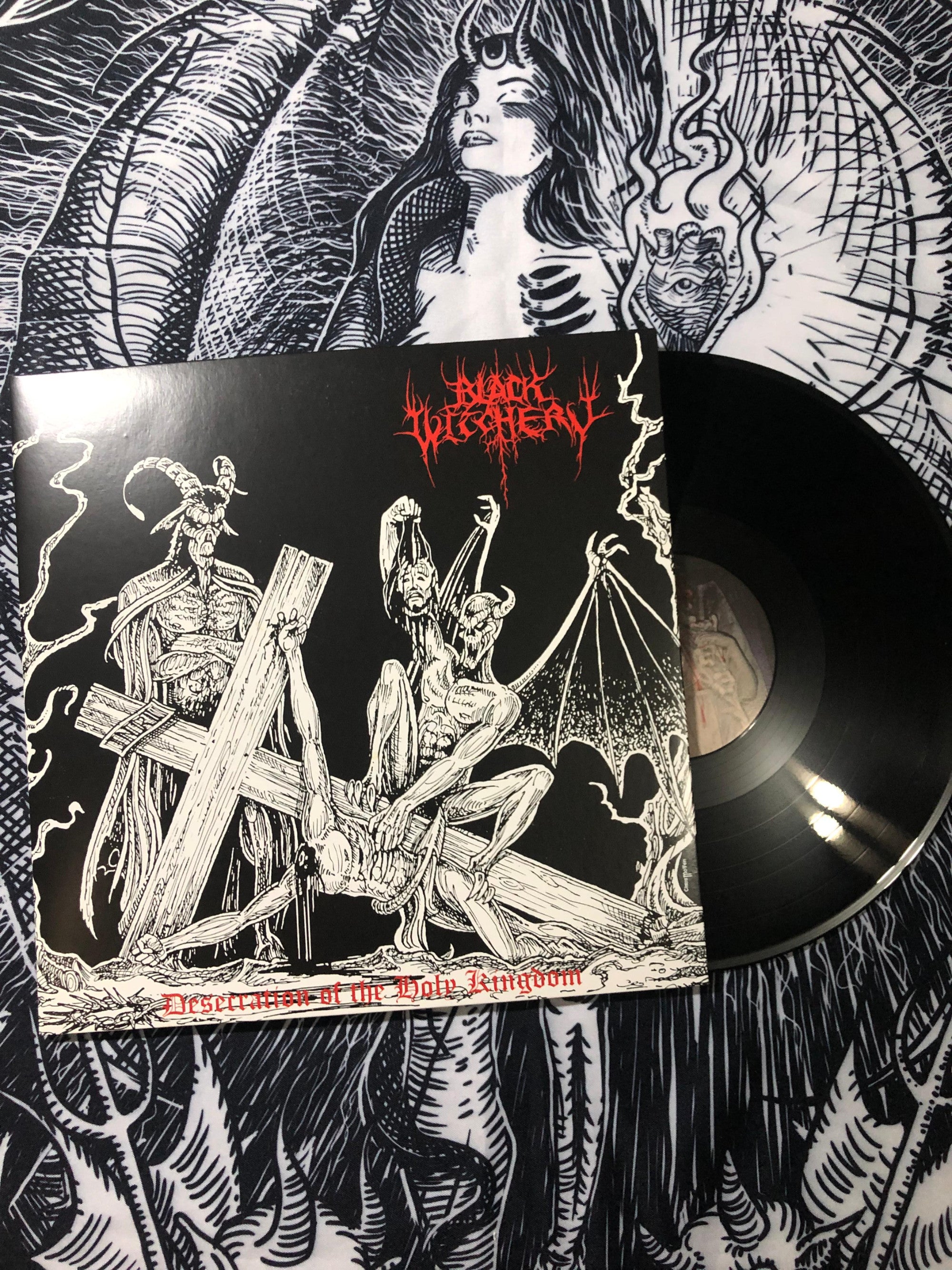 Black Witchery - Desecration of the Holy Kingdom LP
