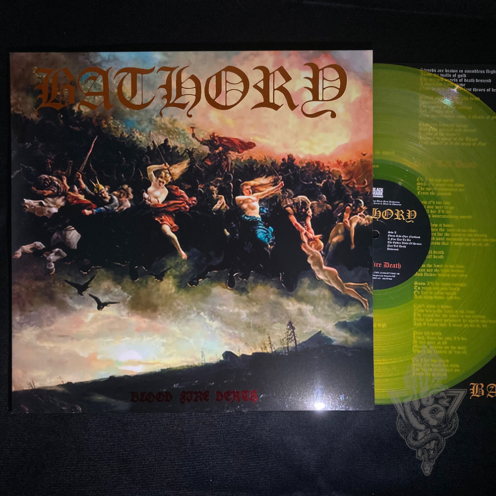 Bathory – Blood Fire Death LP
