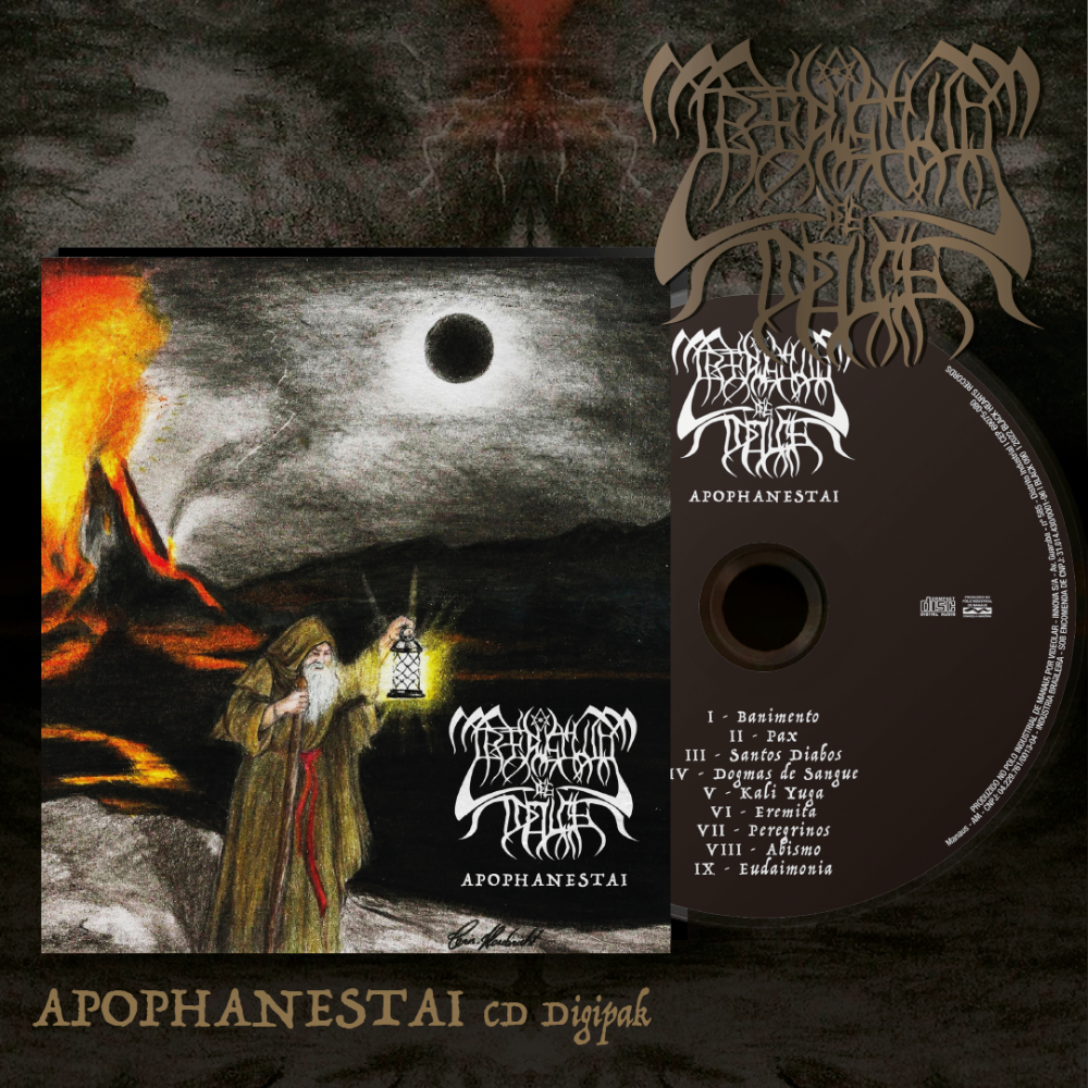 CREPÚSCULO DOS ÍDOLOS - Apophanestai CD Digipak | Black Hearts Records
