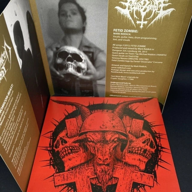 Necronomicon Beast/Fetid Zombie - United in Defiance 7 Giant DigipakCD