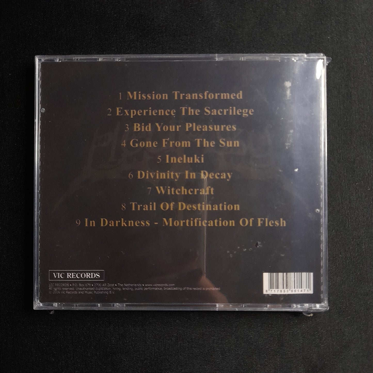 Pleurisy- Experience the Sacrilege CD