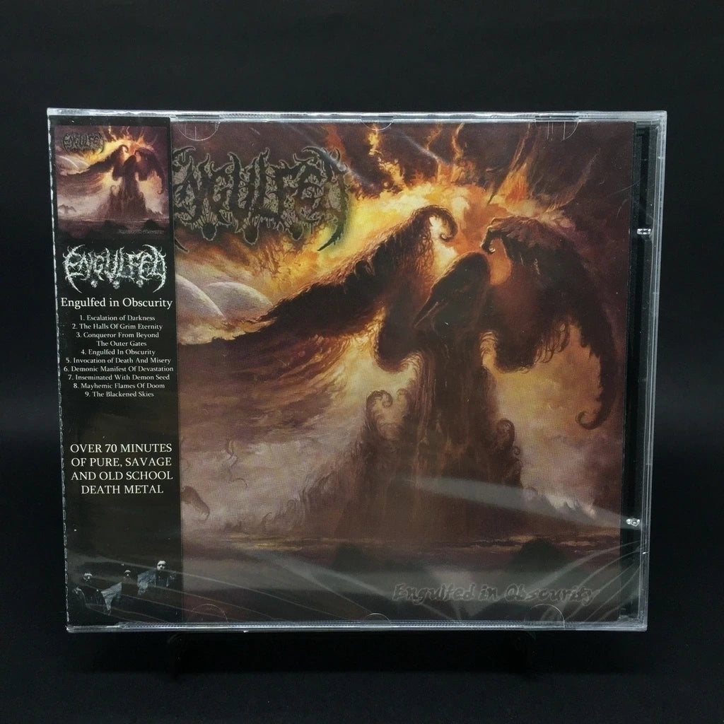 Engulfed - Engulfed in Obscurity/ Through the Eternal Damnation CD | Black Hearts Records