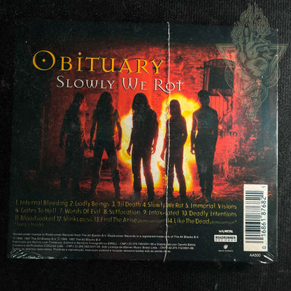 Obituary - Slow We Rot CD Slipcase