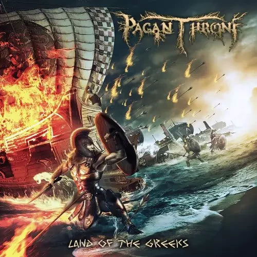 Pagan Throne - Land of the Greeks CD | Black Hearts Records