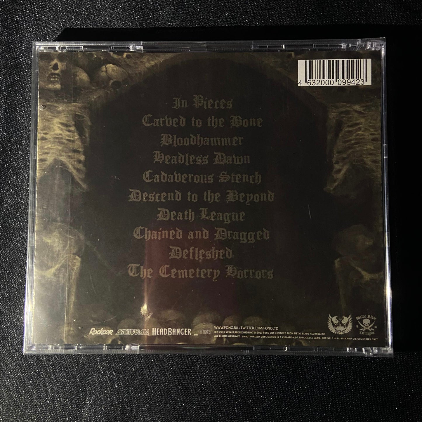 Entrails - Raging Death CD