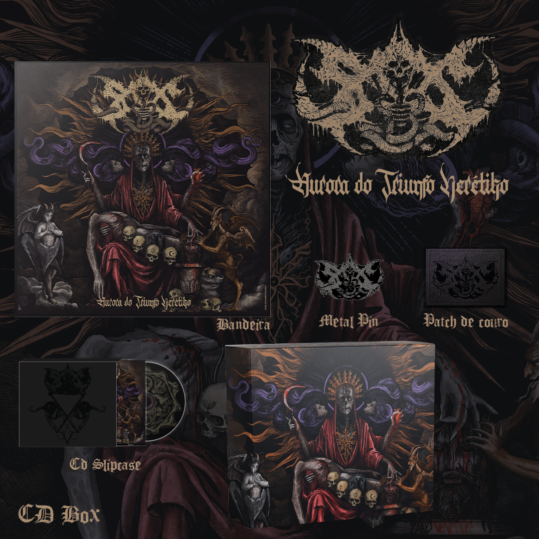 SEVO - Aurora do Triunfo Herétiko CD Box | Black Hearts Records