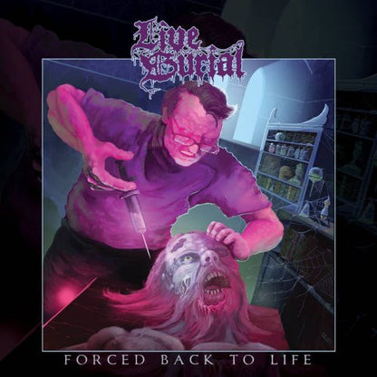 Live Burial - Forced Back to Life CD | Black Hearts Records