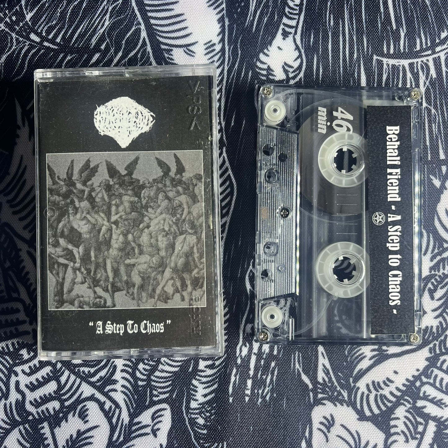 BEHALF FIEND - A Step to Chaos Cassete | Black Hearts Records