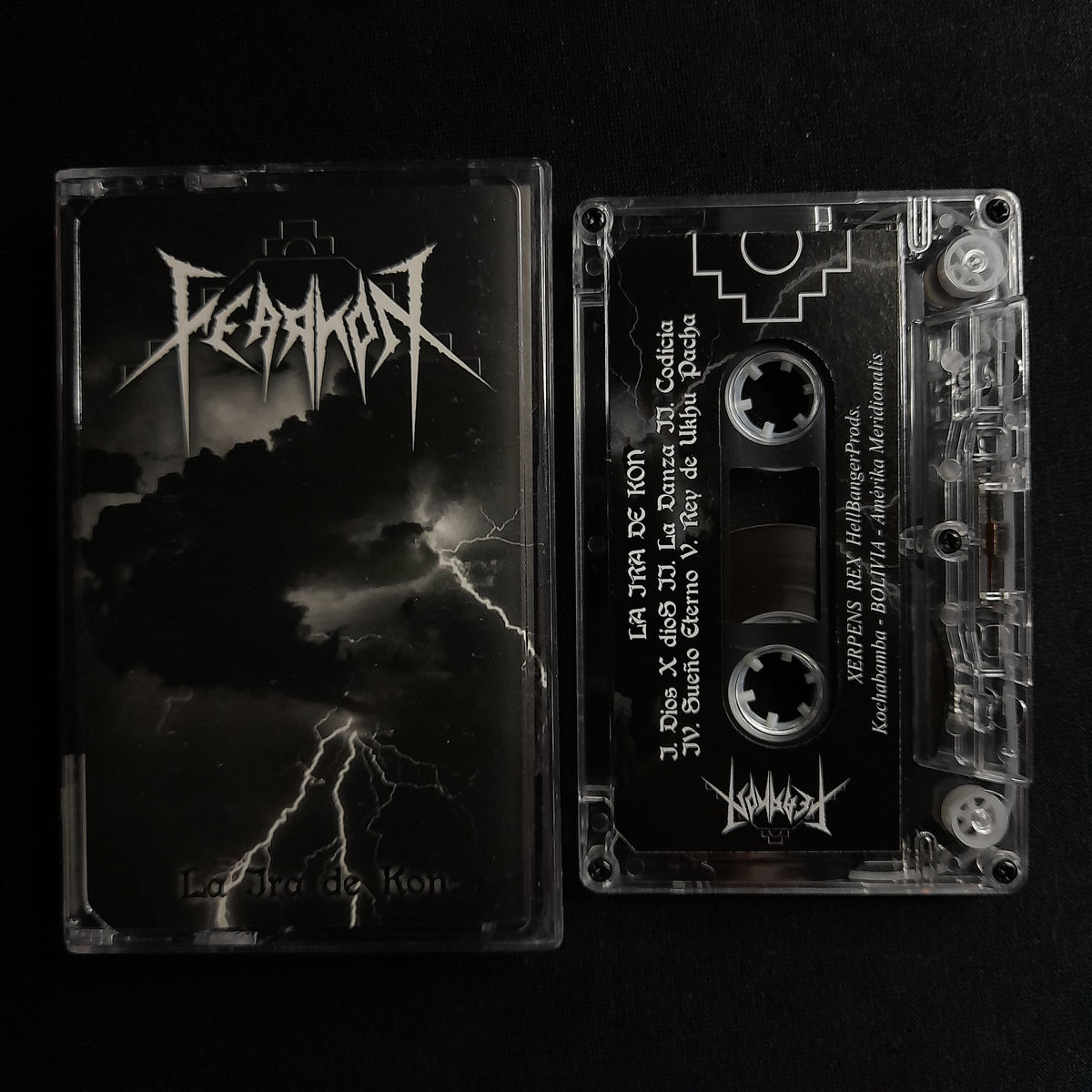 FEARKON - La Ira de Kon Cassete | Black Hearts Records