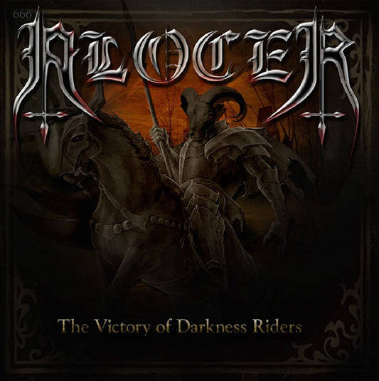 ALOCER - The Victory of the Darkness Riders CD Slipcase | Black Hearts Records