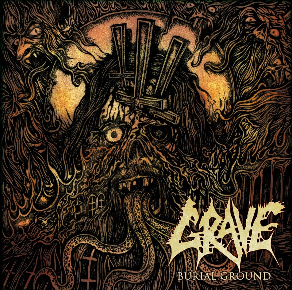 Grave - Burial Ground CD | Black Hearts Records