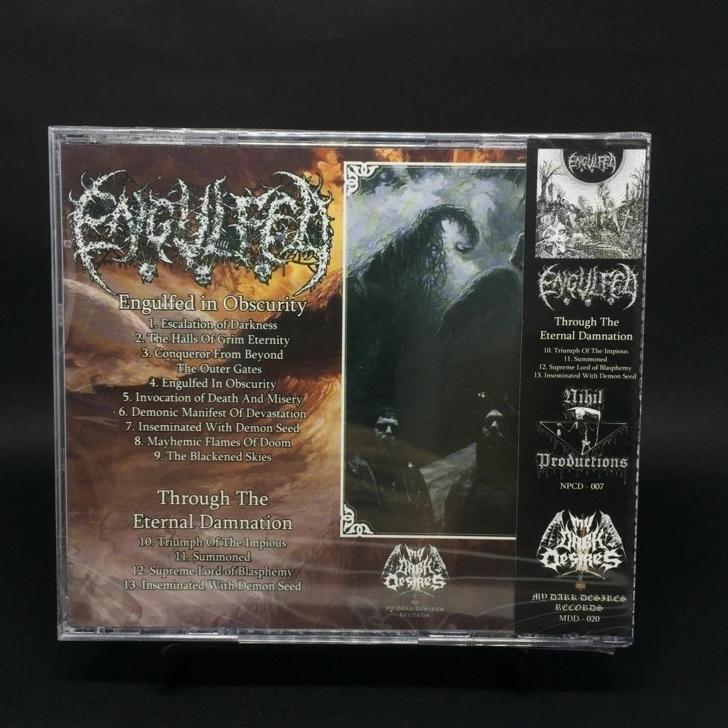 Engulfed - Engulfed in Obscurity/ Through the Eternal Damnation CD