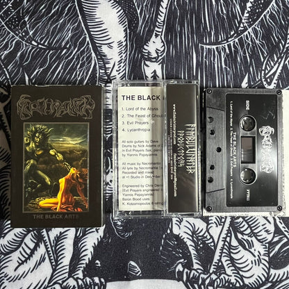 Necromantia / Varathron - The Black Arts / The Everlasting Sins Cassete