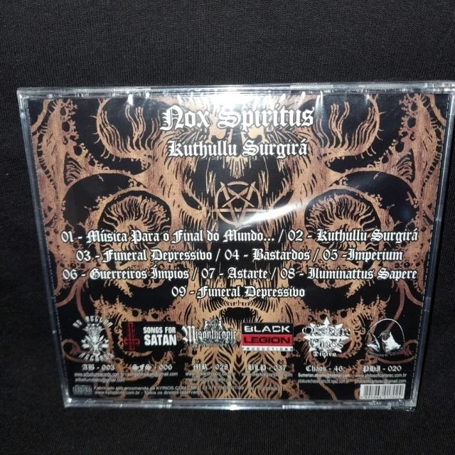 Nox Spiritus - Kuthullu Surgirá CD