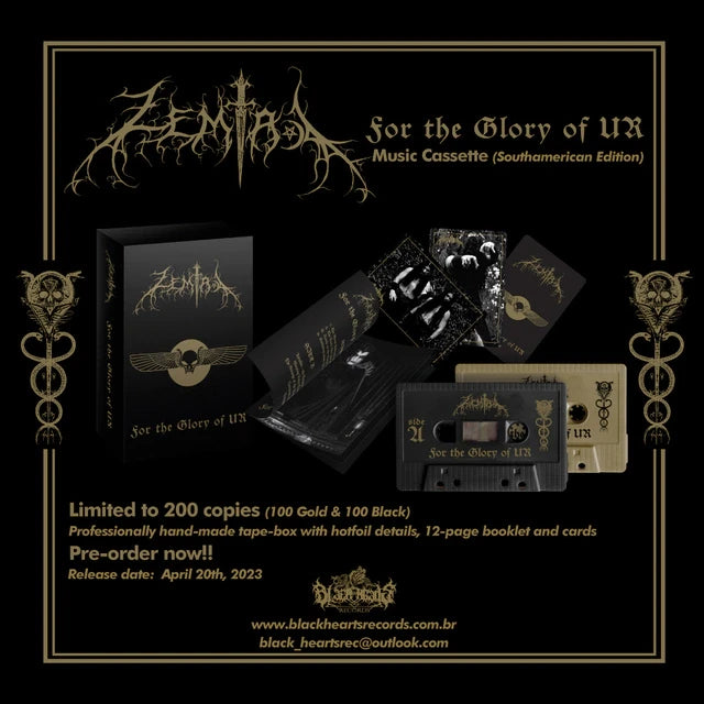 ZEMIAL "For the Glory of UR" Gold MC Cassete (Fita dourada)