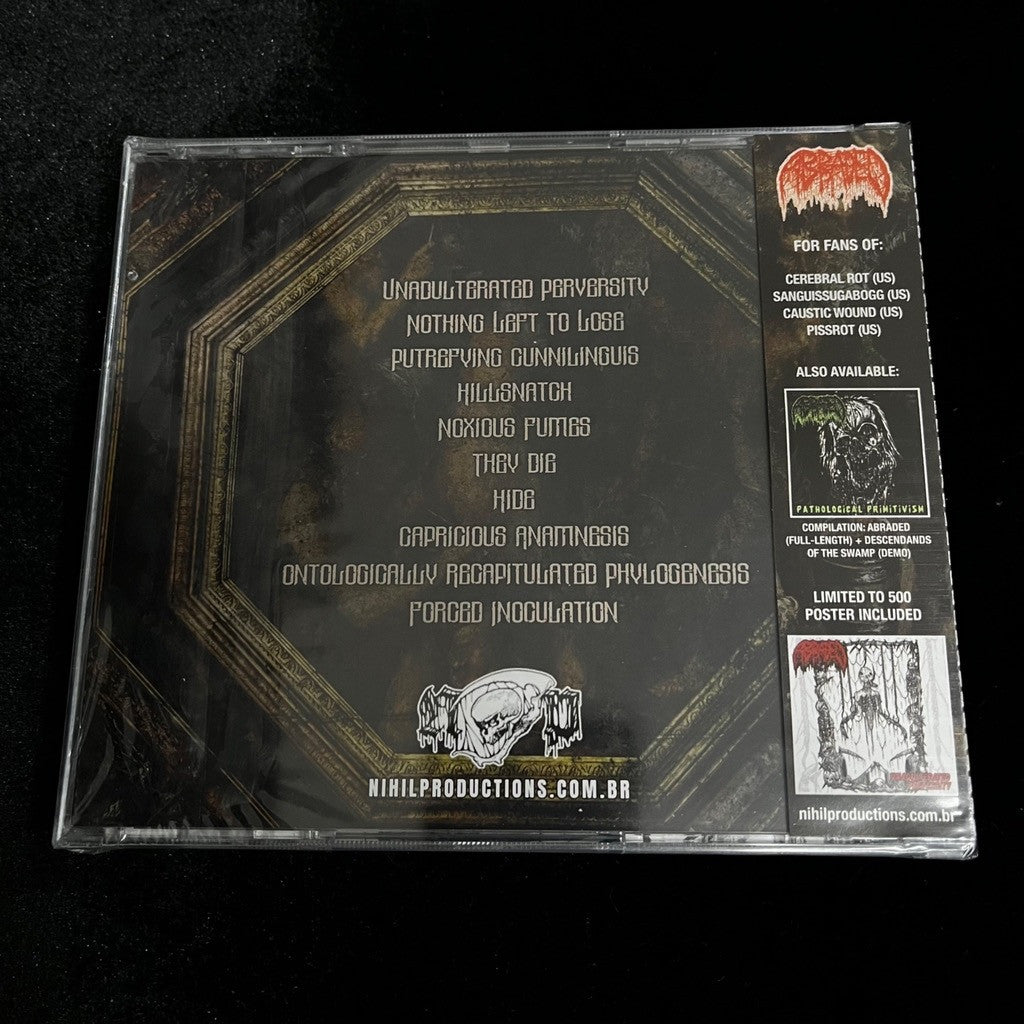 Abraded - Unadulterated Perversity Cd