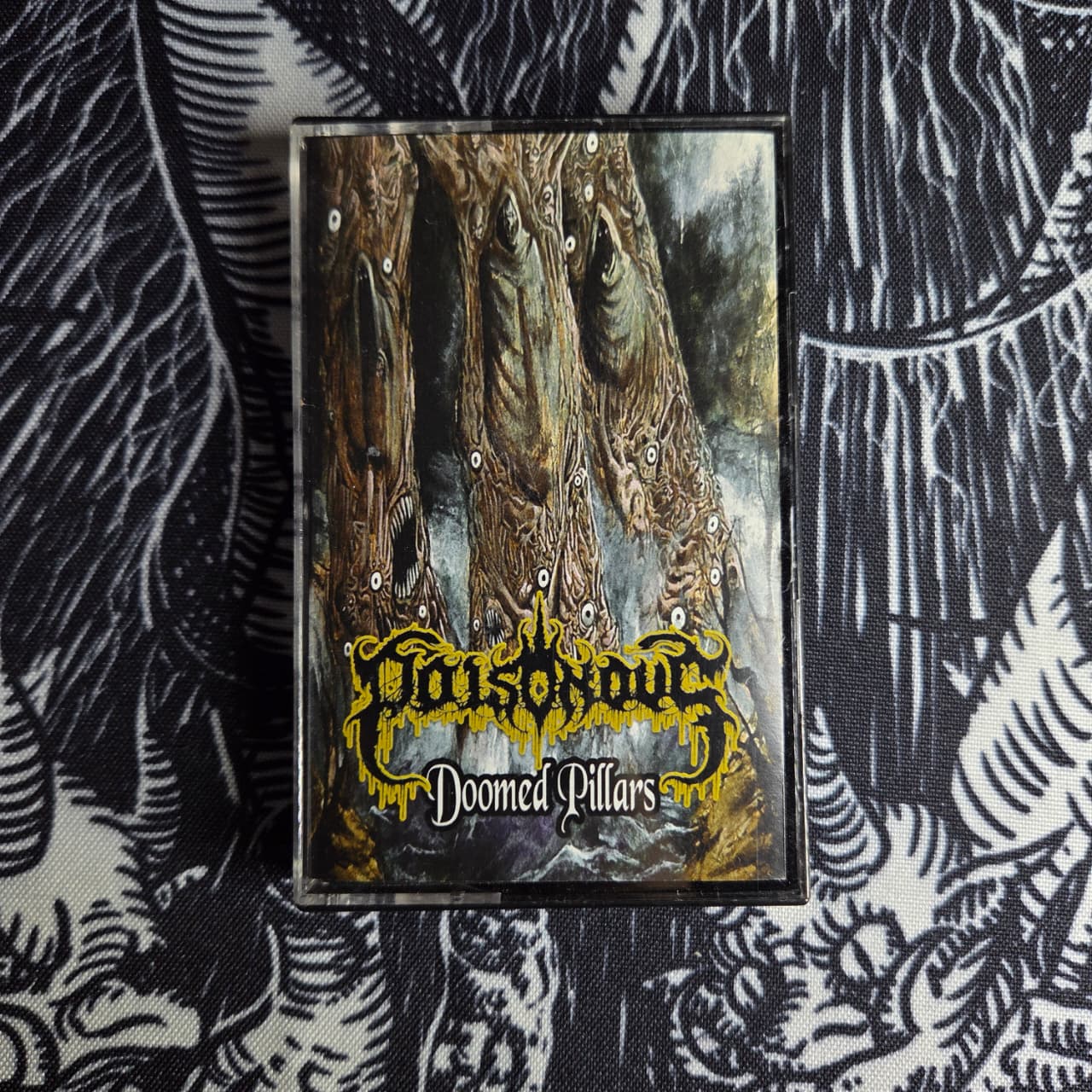 POISONOUS - Doomed Pillars Cassete | Black Hearts Records