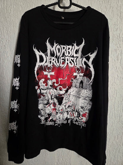 Morbid Perversion - Infamous Dogmas of Sacrifice Camiseta Manga Longa