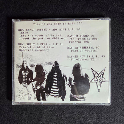 Mayhem / Thou Shalt Suffer - The True Black Cd Bootleg