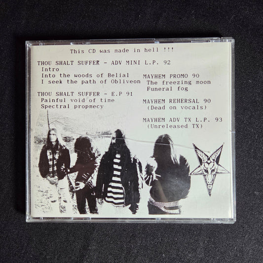 Mayhem / Thou Shalt Suffer - The True Black Cd Bootleg